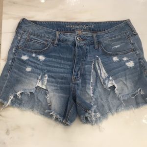 Jean shorts light wash